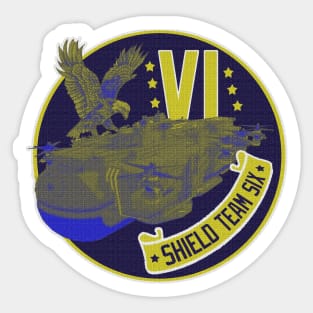 SHIELD Team Six Sticker